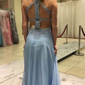 Baby Blue Prom Dress